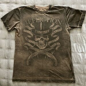 Affliction MensT-Shirt EUC